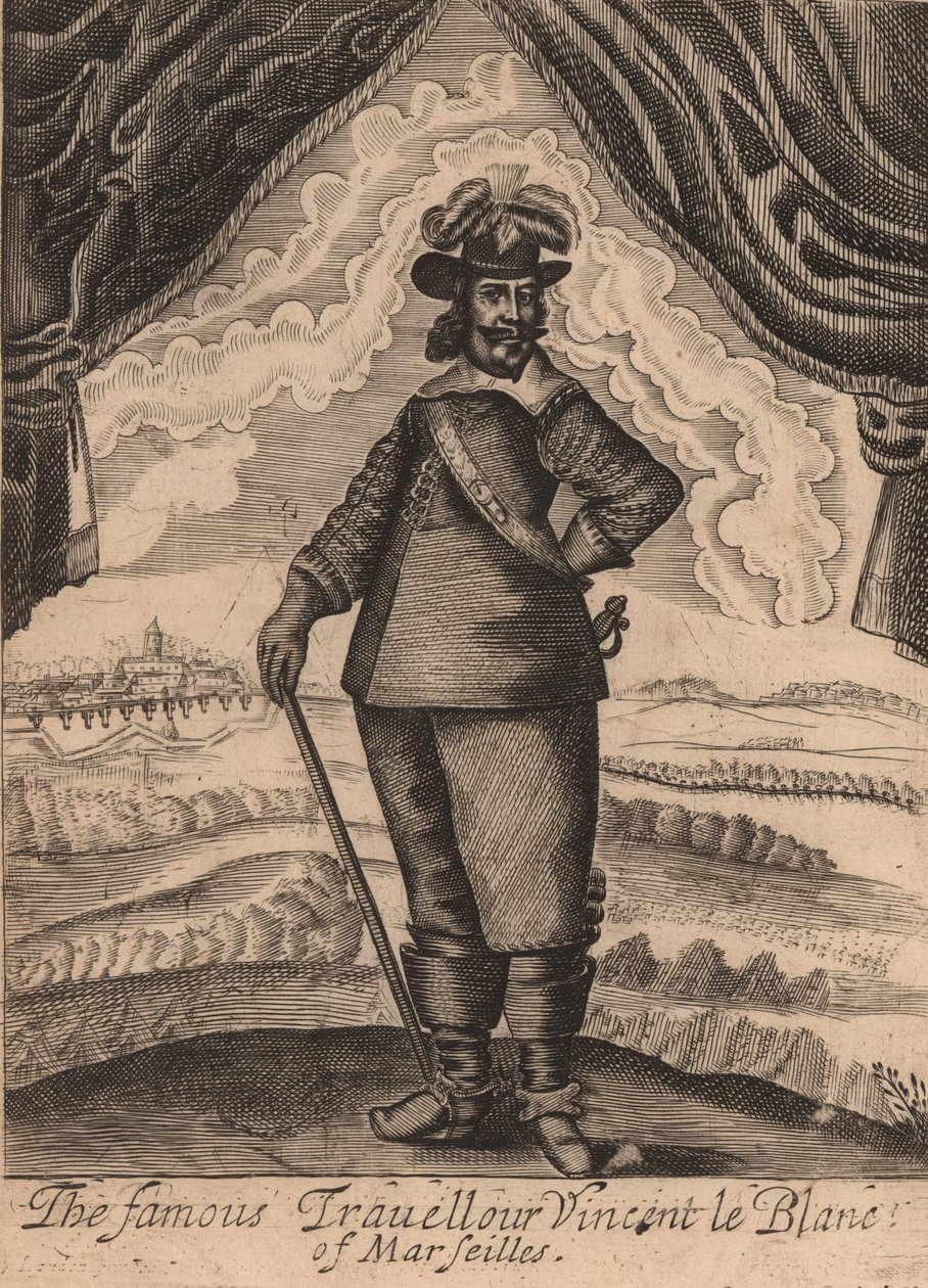Portrett av Vincent Le Blanc, 1660. av Unbekannt