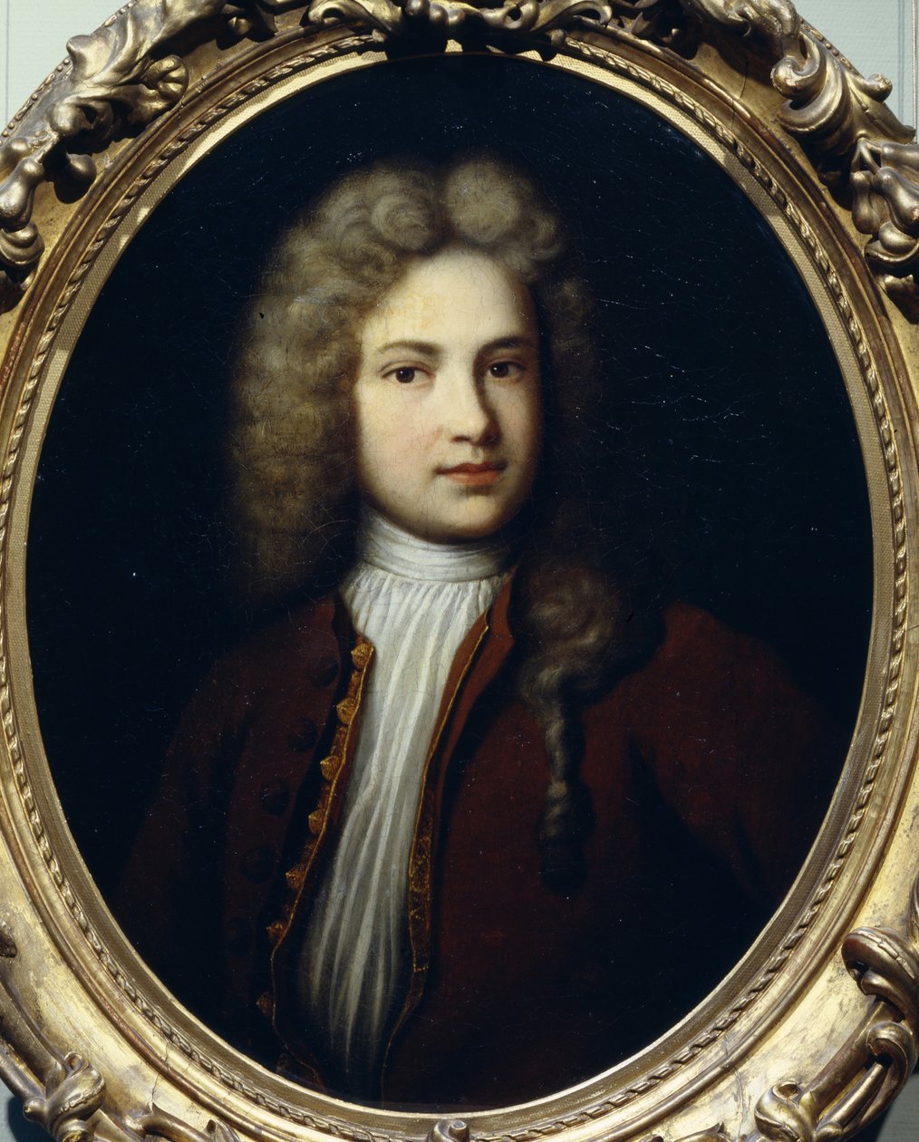 Portrett av Yakov Matveyevich Evreinov 1700-1772, 1723 av Unbekannt