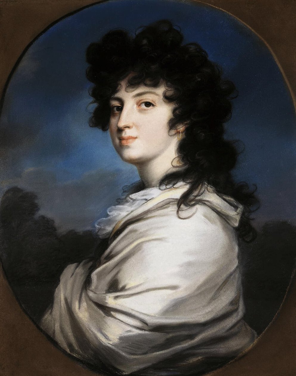 Portrett av Ekaterina Bakunina 1777-1846, s. 1810 av Unbekannt