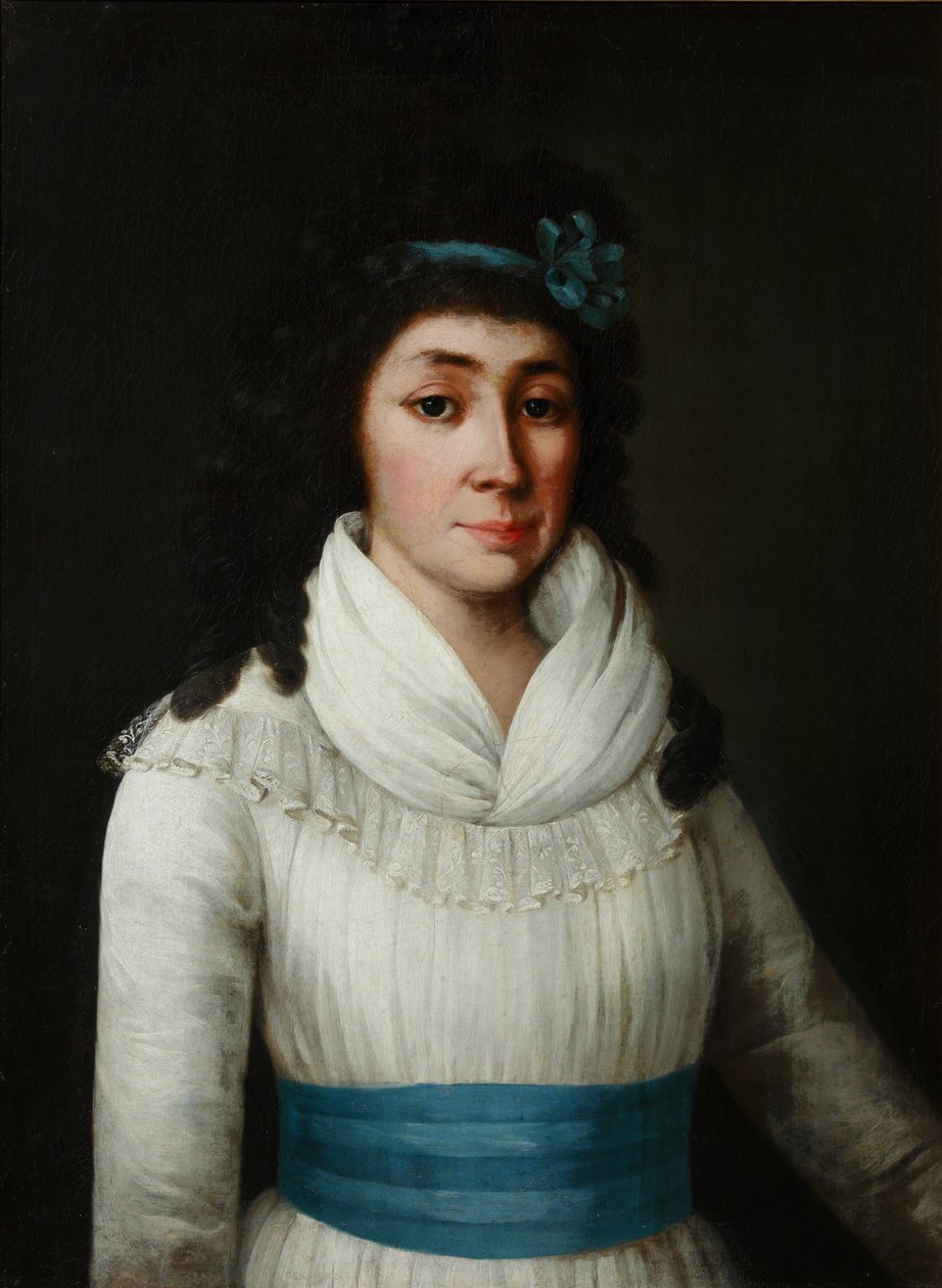 Portrett av Yelizaveta Petrovna Yankova 1768-1861, født Rimskaya-Korsakova, 1794 av Unbekannt