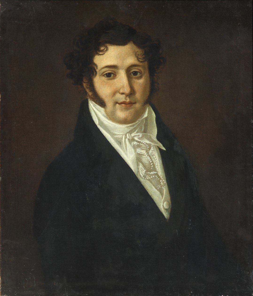 Portrett av Yuri Petrovich Lermontov 1787-1831, første kvartal av 1800-tallet av Unbekannt