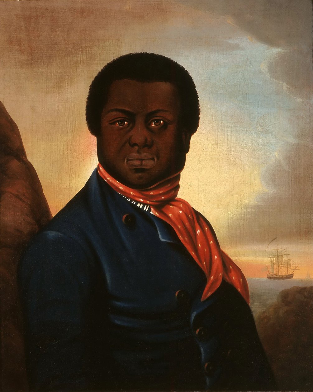 Portrett av en svart sjømann Paul Cuffe, ca. 1880 av Unbekannt