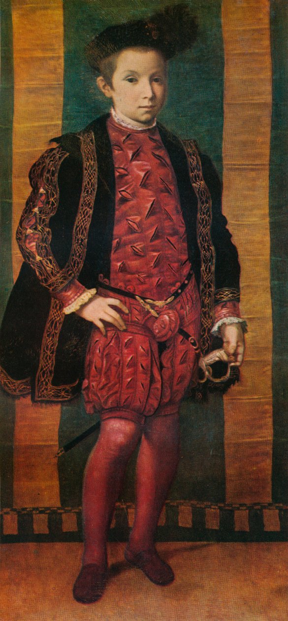 Portrett av en gutt, c1545, 1911 av Unbekannt