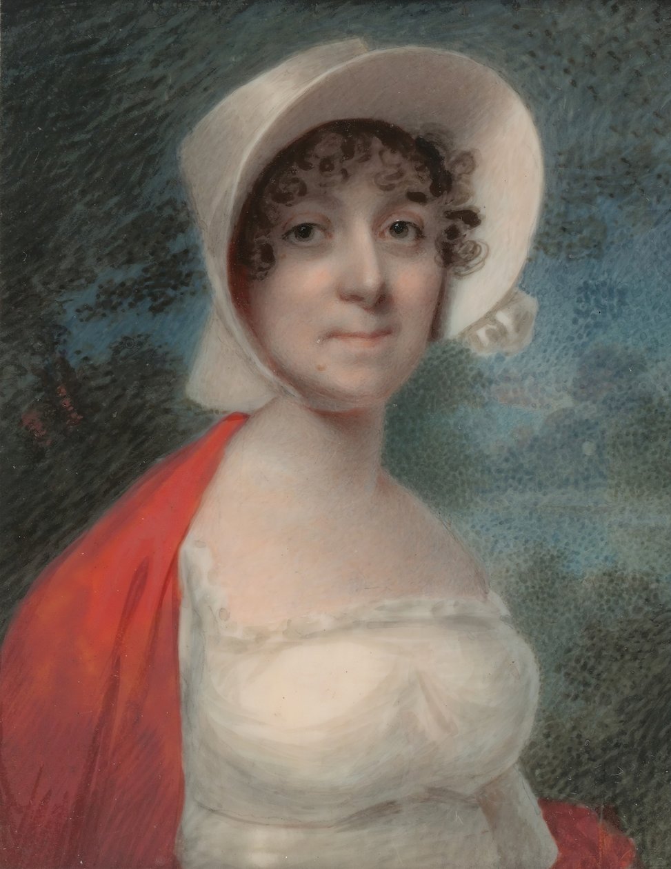 Portrett av en dame, ca. 1805. av Unbekannt