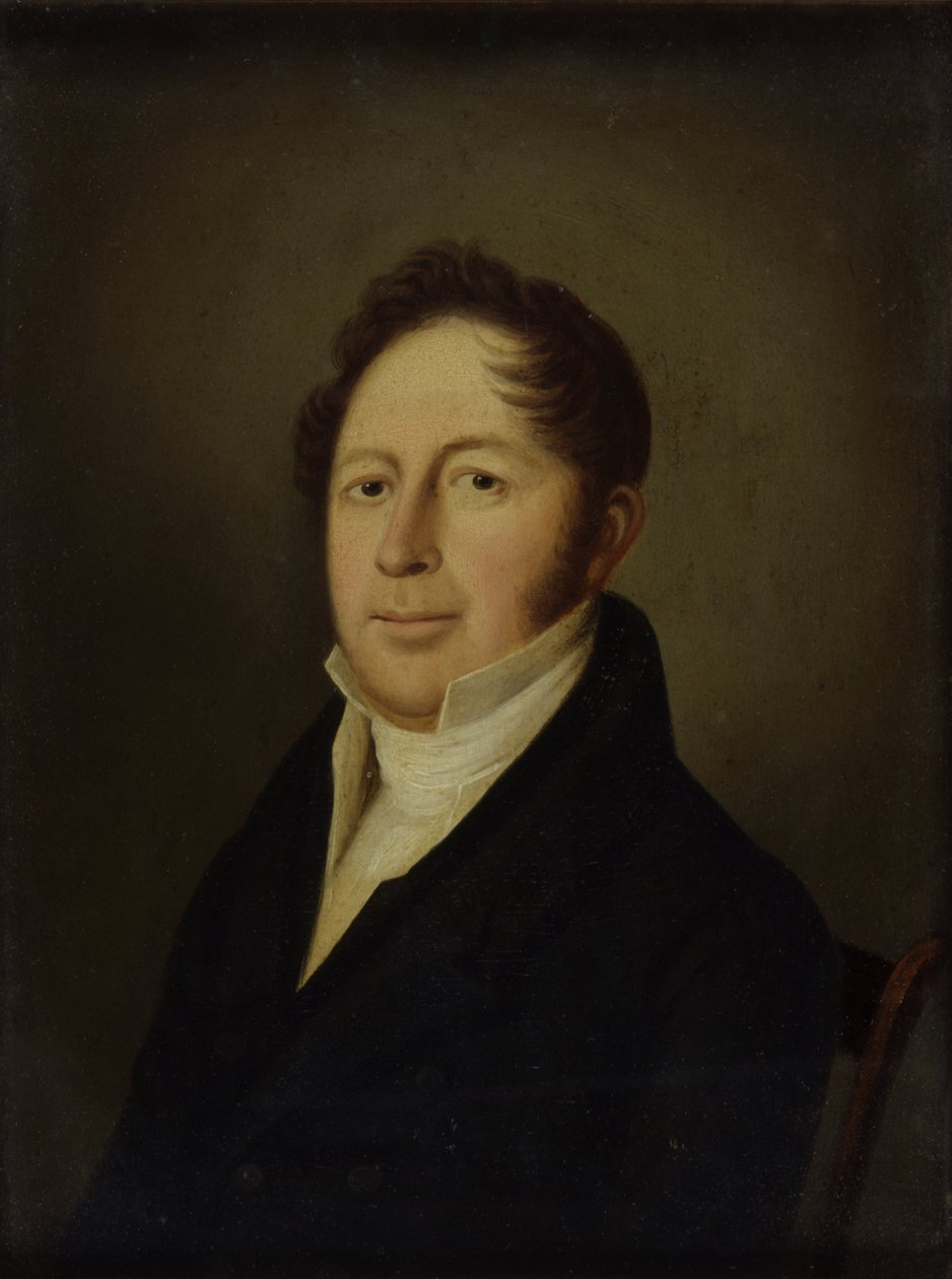 Portrett av en mann, ca. 1815. av Unbekannt