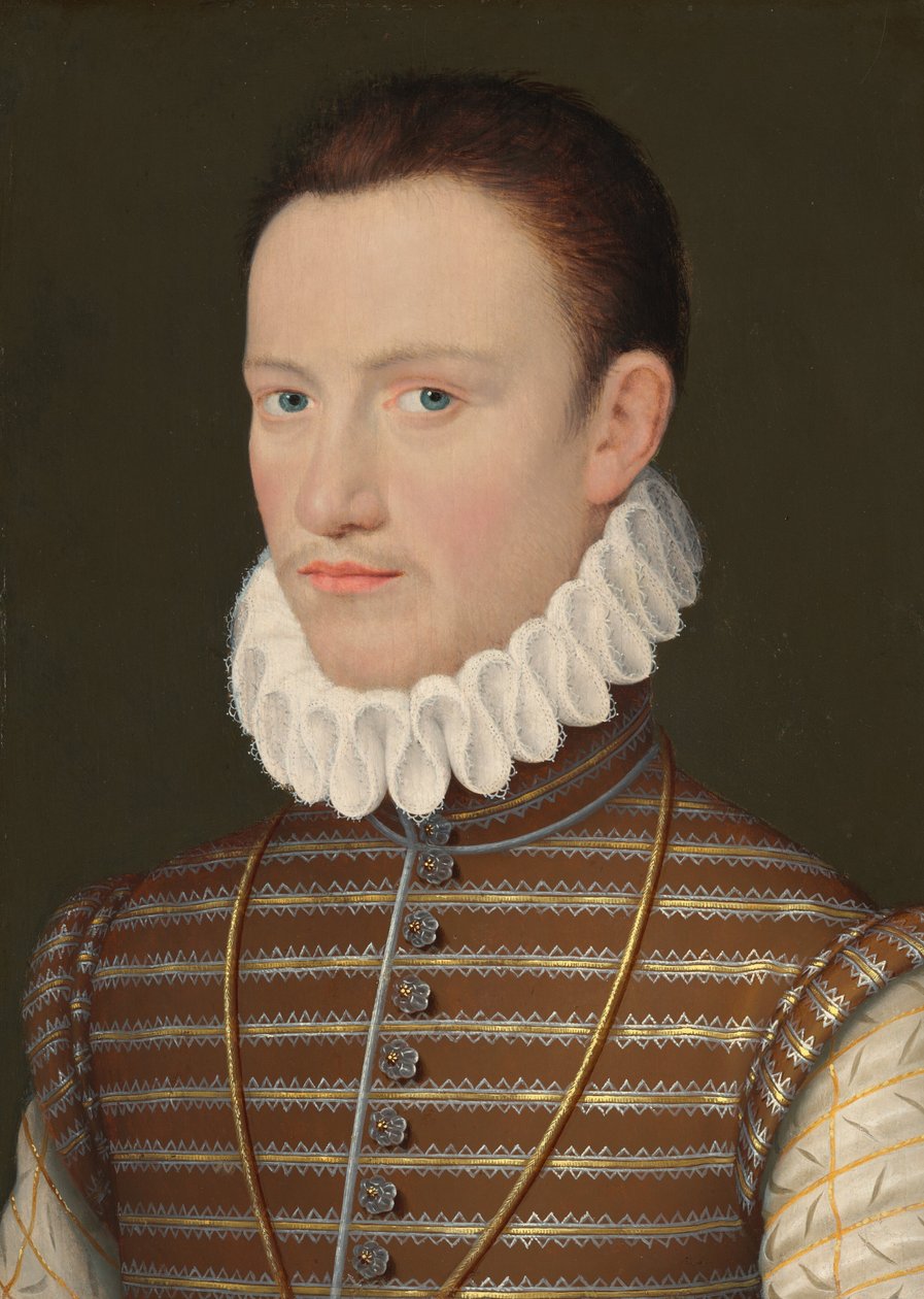 Portrett av en adelsmann, ca. 1570. av Unbekannt