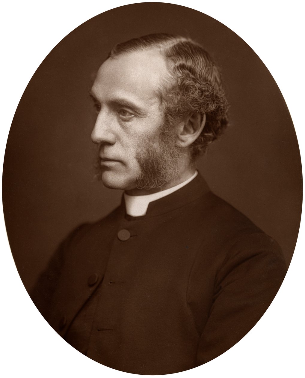 Portrett av en pastor, tidlig på 1900-tallet av Unbekannt