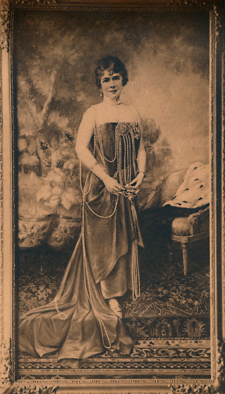 Portrett av en kvinne ved den cubanske ambassaden i Brussel, Belgia, 1927. av Unbekannt