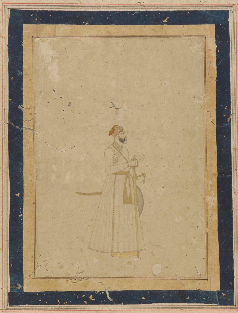 Portrett av en offiser, tidlig på 1700-tallet. av Unbekannt