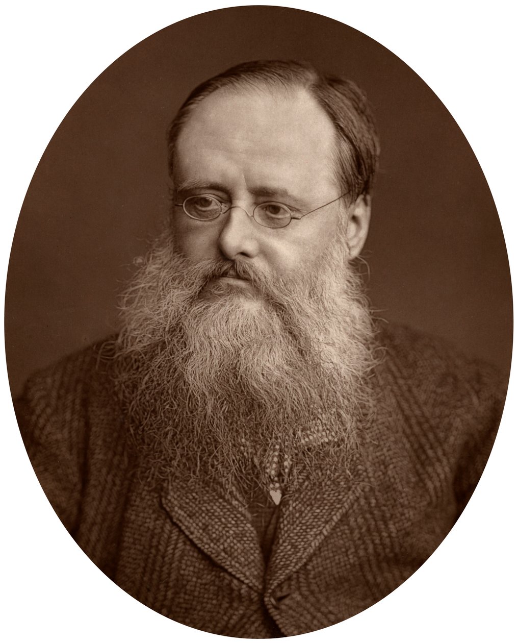 Portrett av en gammel mann med skjegg, tidlig på 1900-tallet av Unbekannt