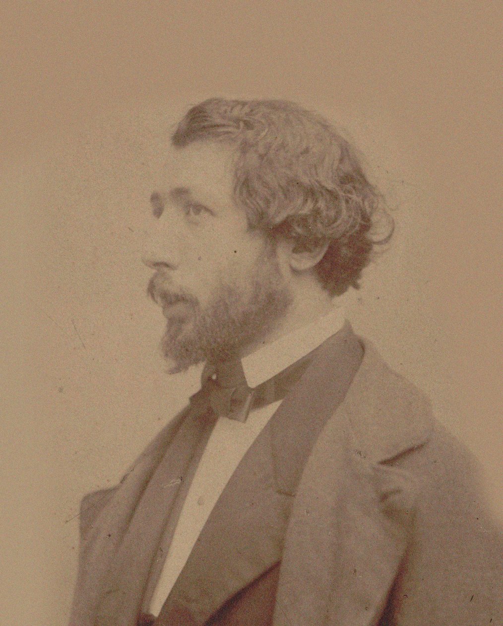 Portrett av pianist og komponist Charles Wehle 1825-1883, ca 1865. av Unbekannt