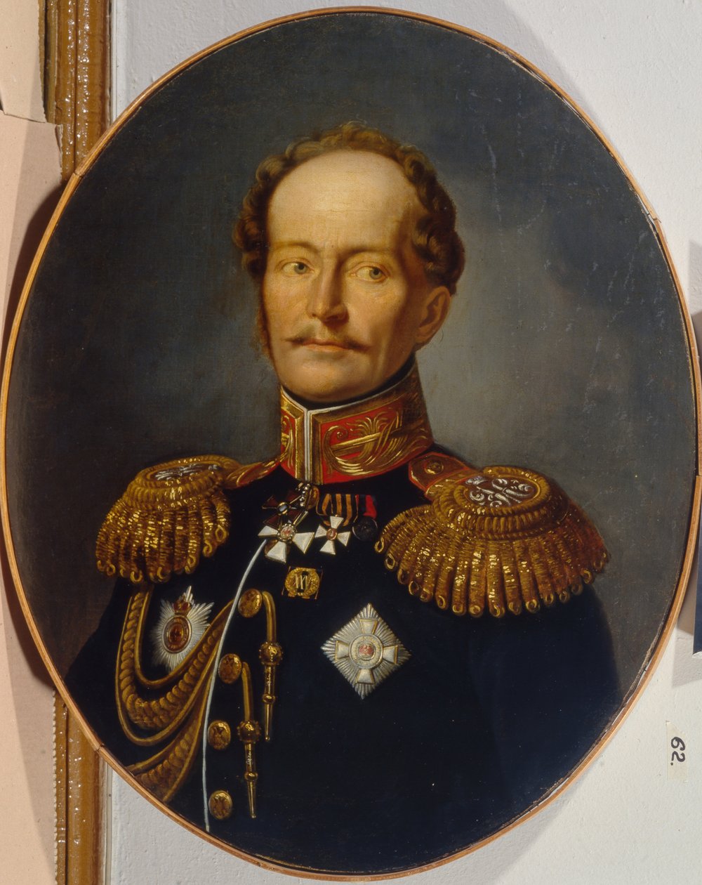 Portrett av generaladjutanten Karl Karlovich Merder 1787-1834, 1820-årene av Unbekannt