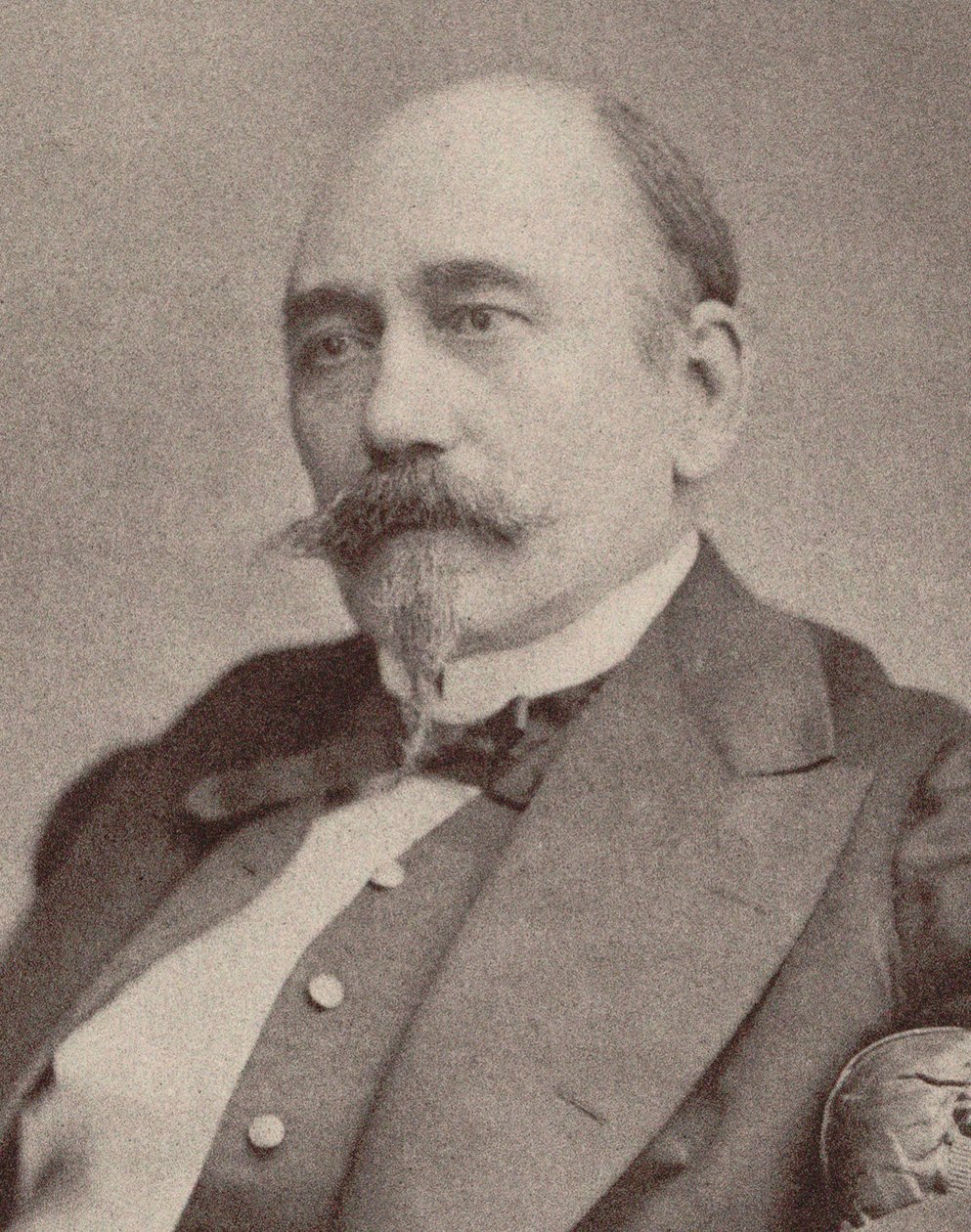 Portrett av komponisten Aimé Maillart 1817-1871. av Unbekannt