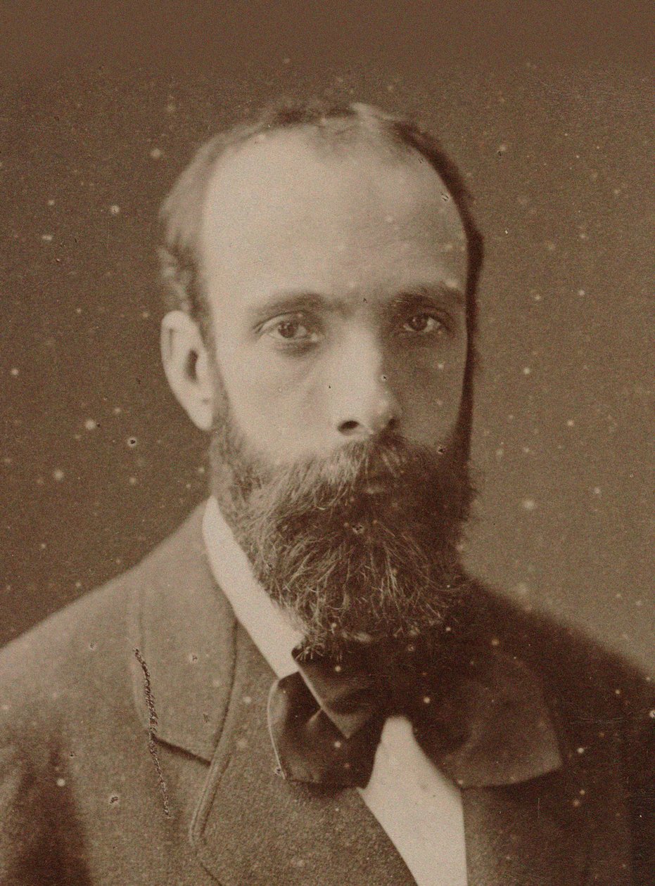 Portrett av komponisten Gaston Salvayre 1847-1916, 1880. av Unbekannt
