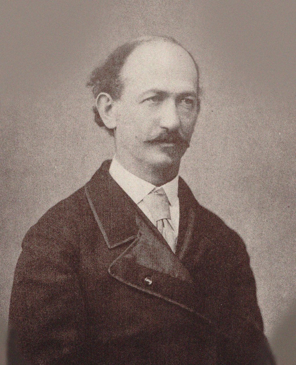 Portrett av komponisten Maurice Strakosch 1825-1887, ca. 1870. av Unbekannt