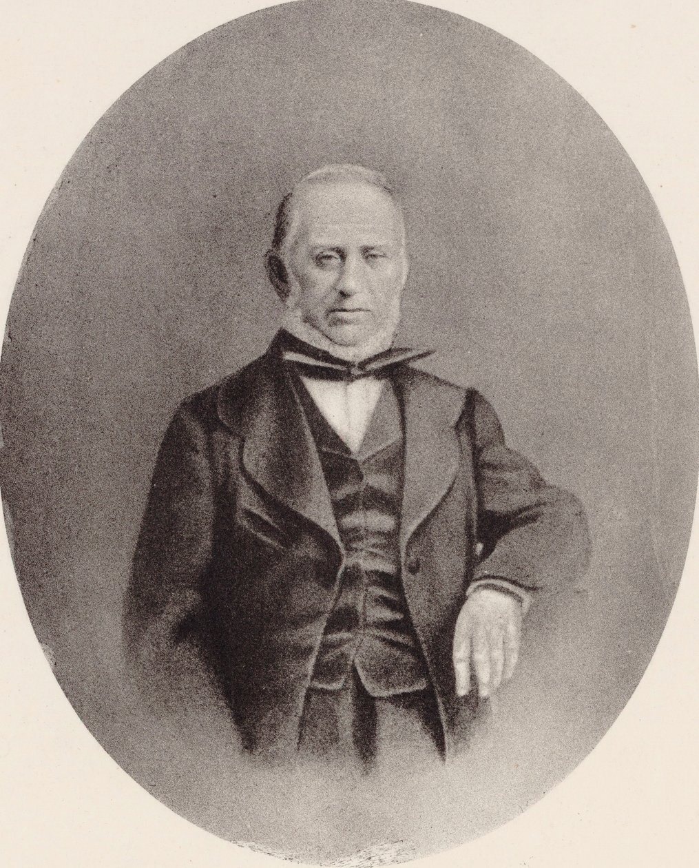 Portrett av komponisten Saverio Mercadante 1795-1870. av Unbekannt