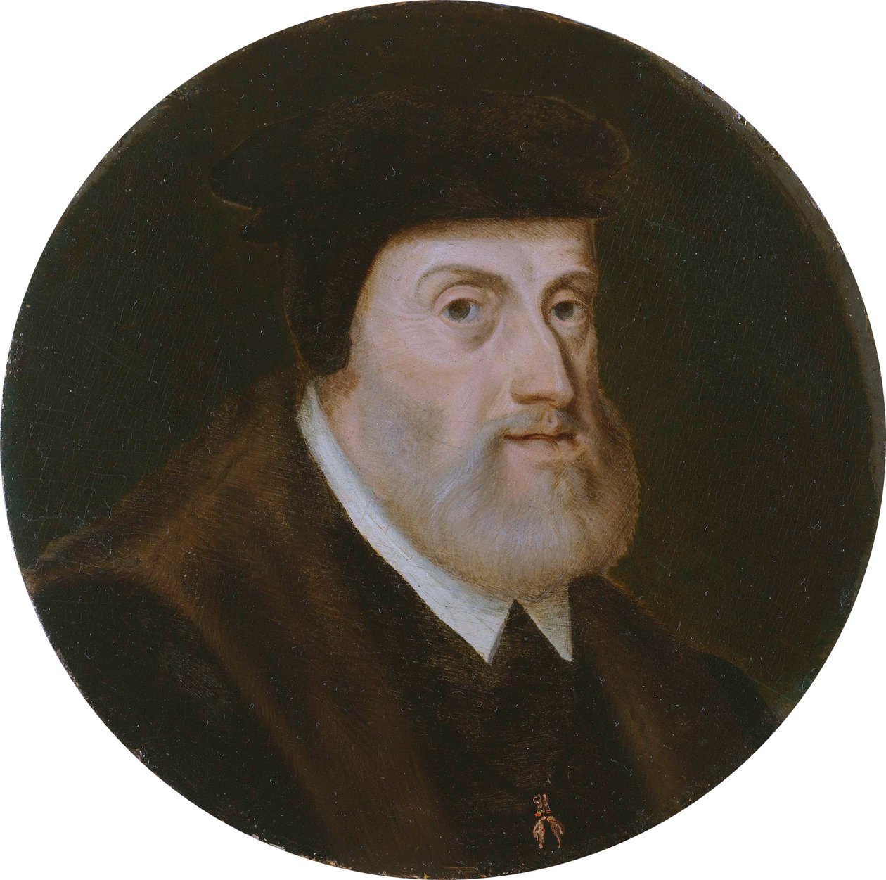 Portrett av keiser Karl V 1500-1558, ca. 1550 av Unbekannt