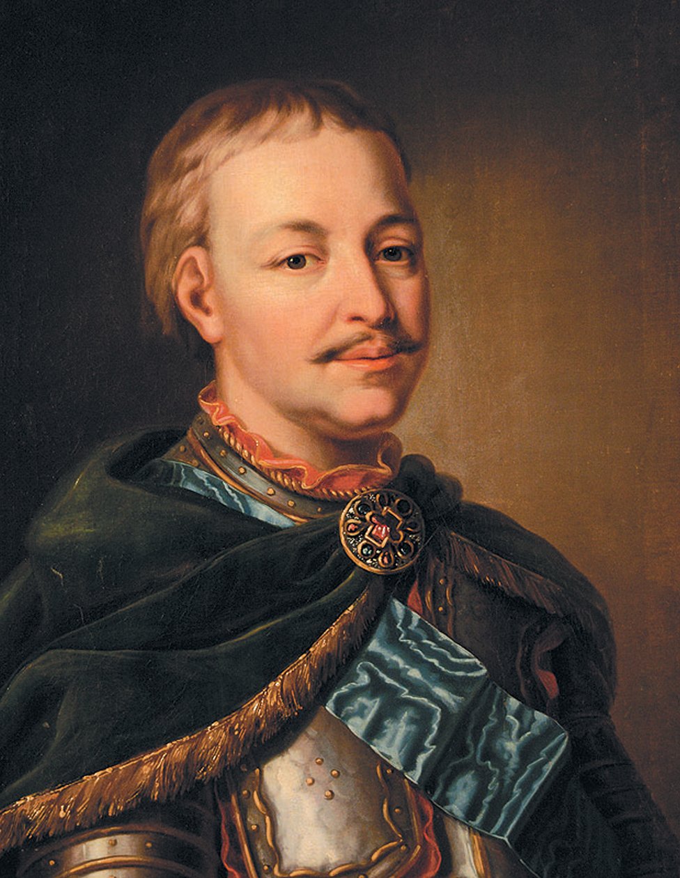 Portrett av Hetman Ivan Mazepa 1639-1709, andre halvdel av 1700-tallet. av Unbekannt