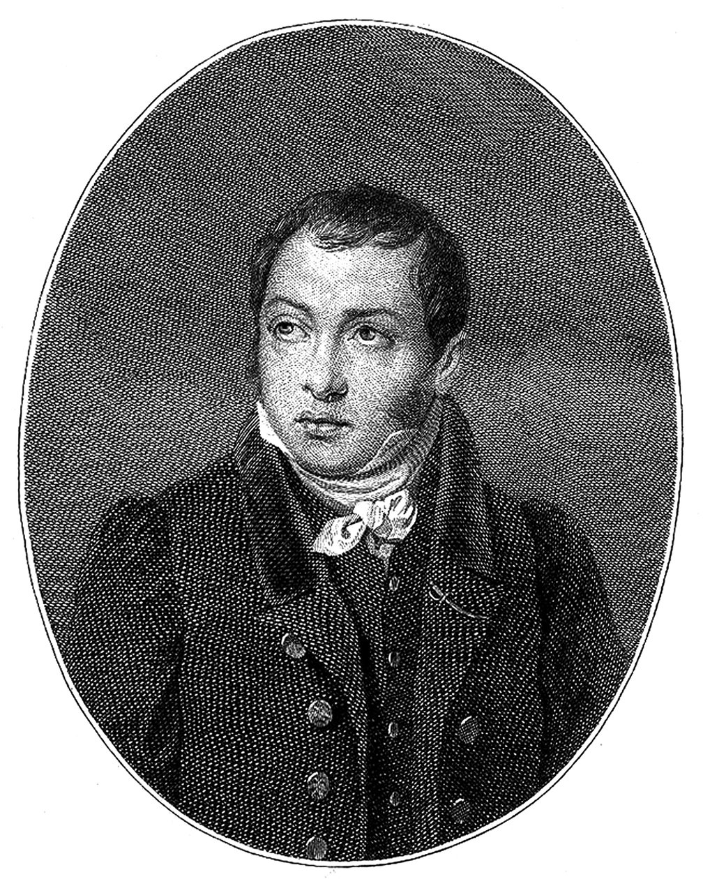 Portrett av forfatteren Faddei Bulgarin 1789-1859, 1828 av Unbekannt