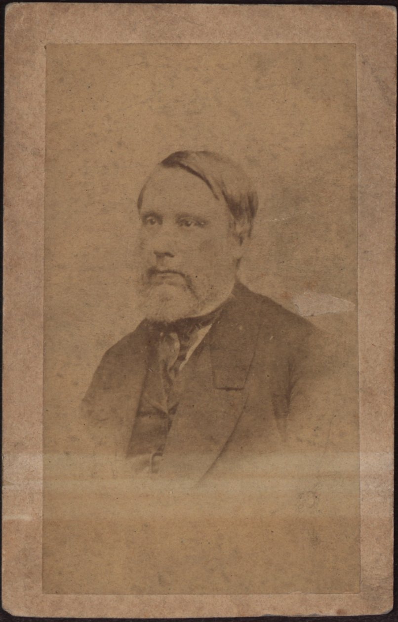 Portrett av forfatteren Ivan Sergeyevich Turgenev 1818-1883. av Unbekannt
