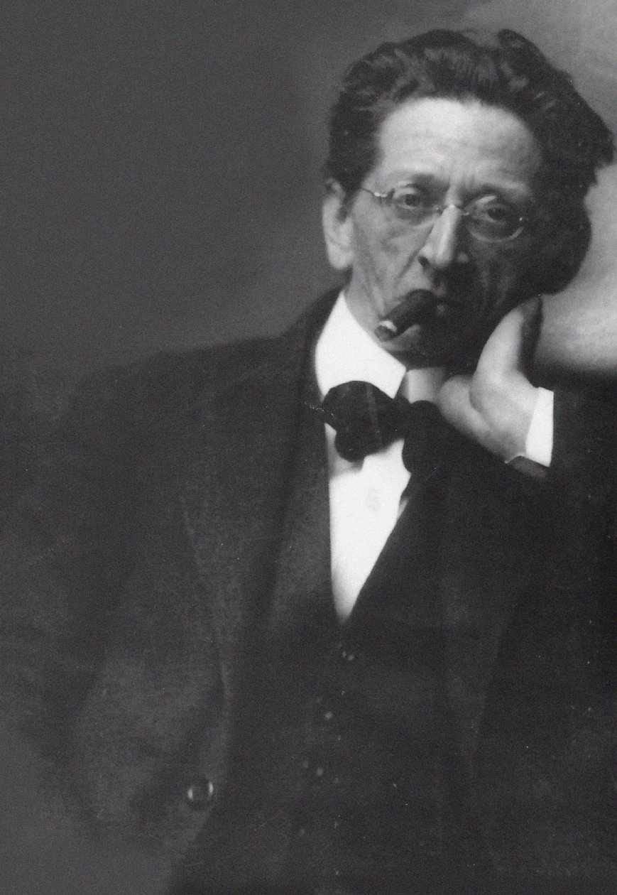 Portrett av komponisten Alexander von Zemlinsky 1871-1942. av Unbekannt