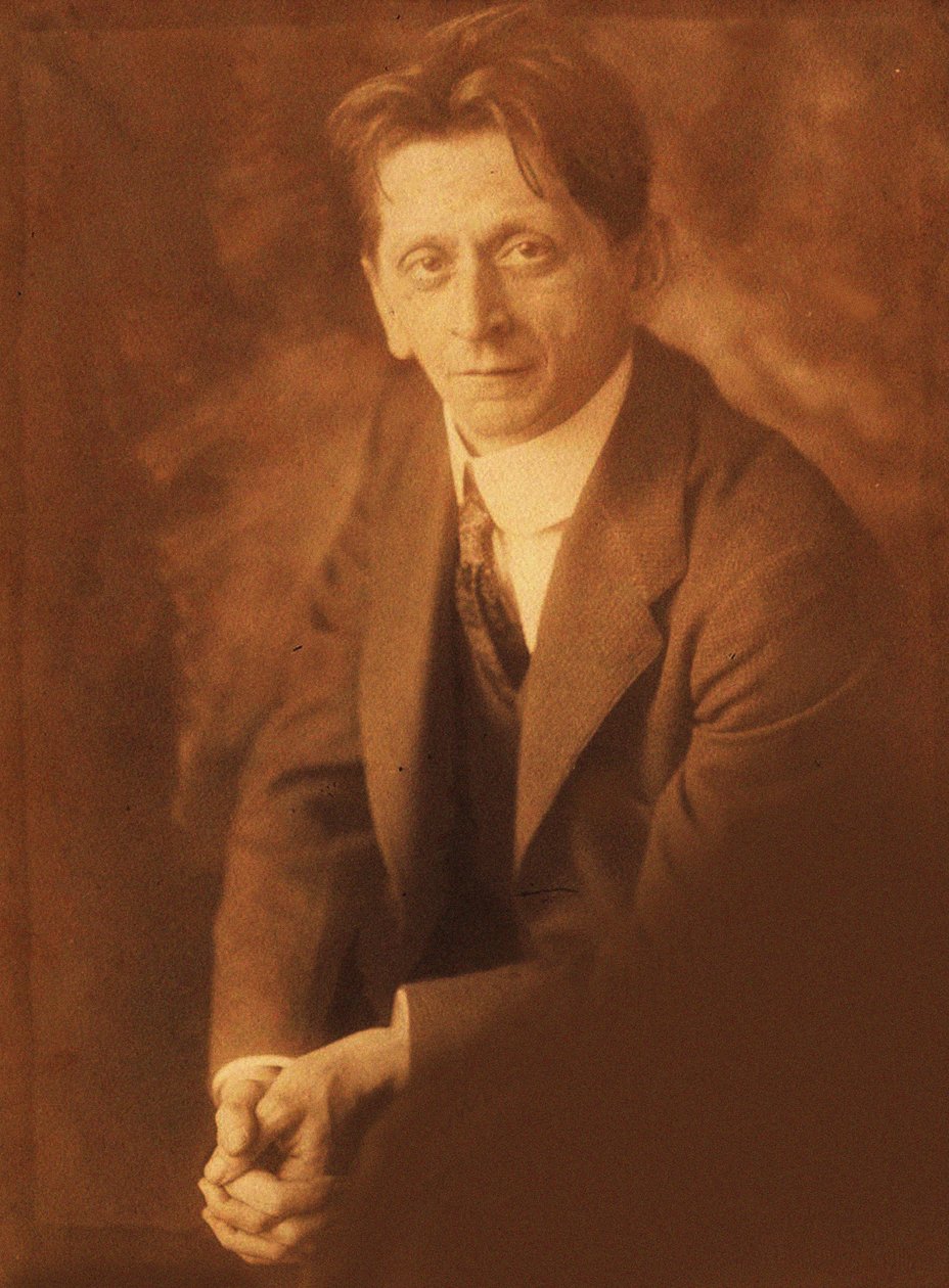 Portrett av komponisten Alexander von Zemlinsky 1871-1942, 1915. av Unbekannt