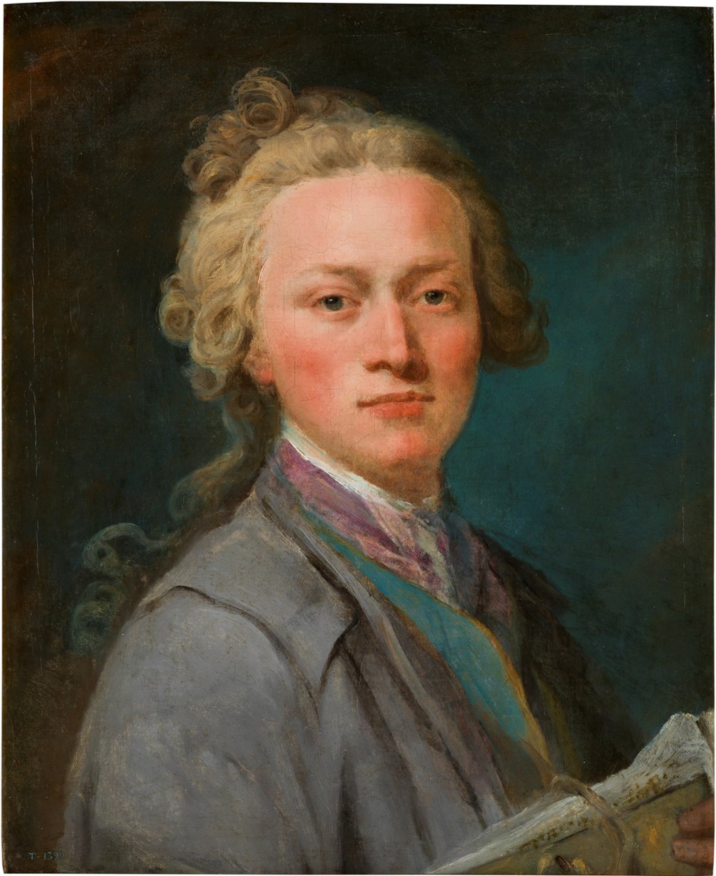 Portrett av komponisten André Ernest Modeste Grétry 1741-1813, andre halvdel av 1700-tallet. av Unbekannt