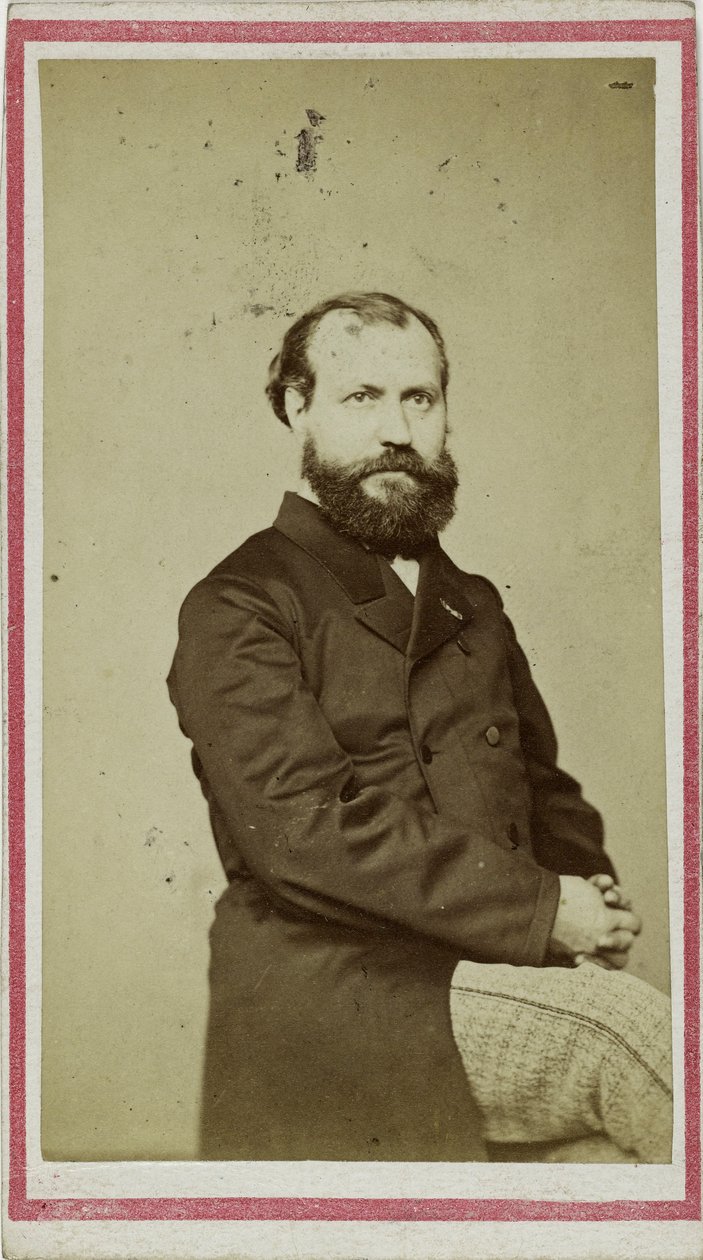Portrett av komponisten Charles Gounod 1818-1893, ca 1865. av Unbekannt