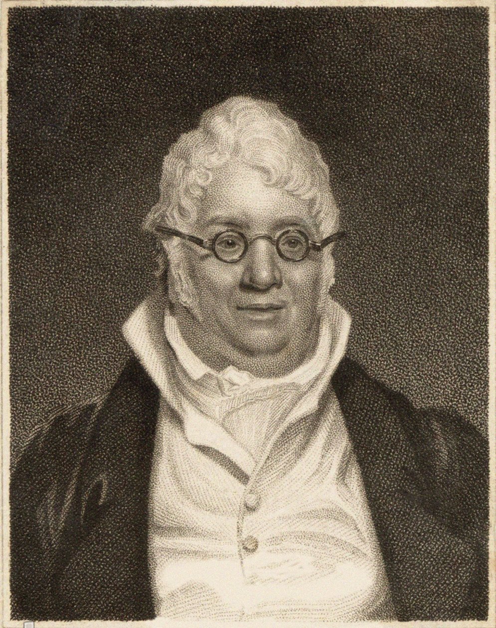 Portrett av komponisten James Hook 1746-1827, ca. 1800. av Unbekannt