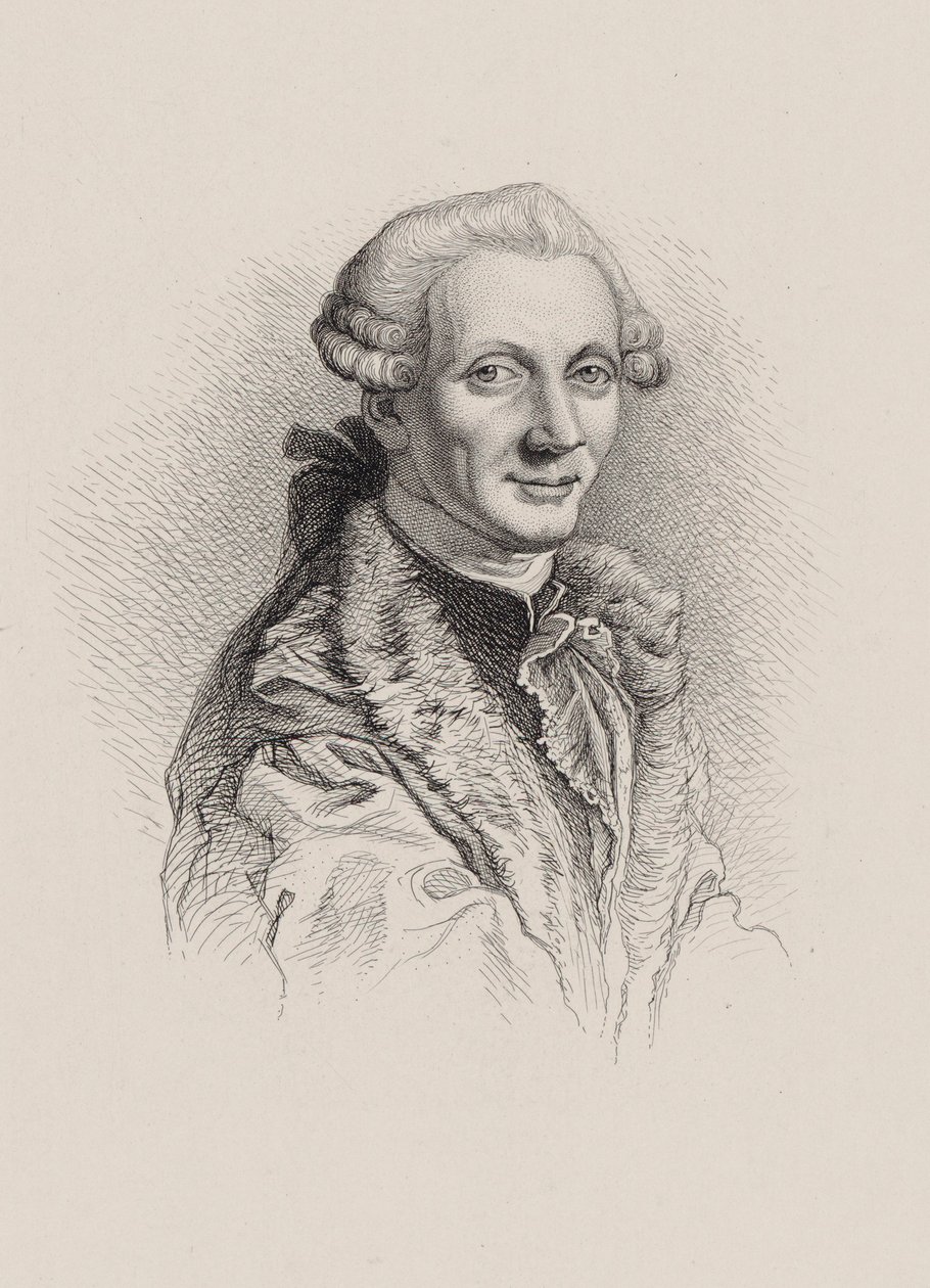 Portrett av komponisten Niccolò Piccinni 1728-1800. av Unbekannt