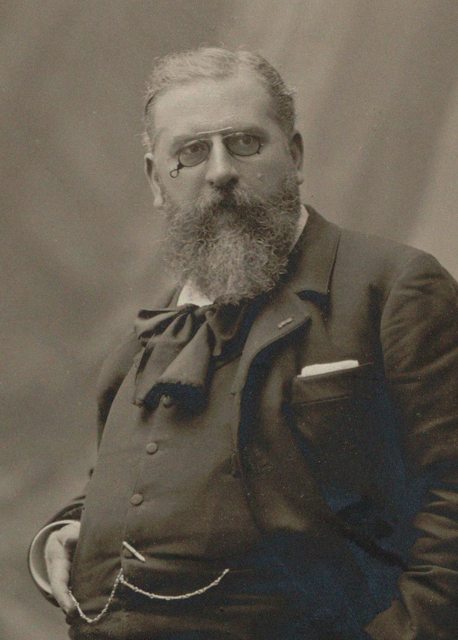 Portrett av komponisten Raoul Pugno 1852-1914, ca. 1900-1910. av Unbekannt