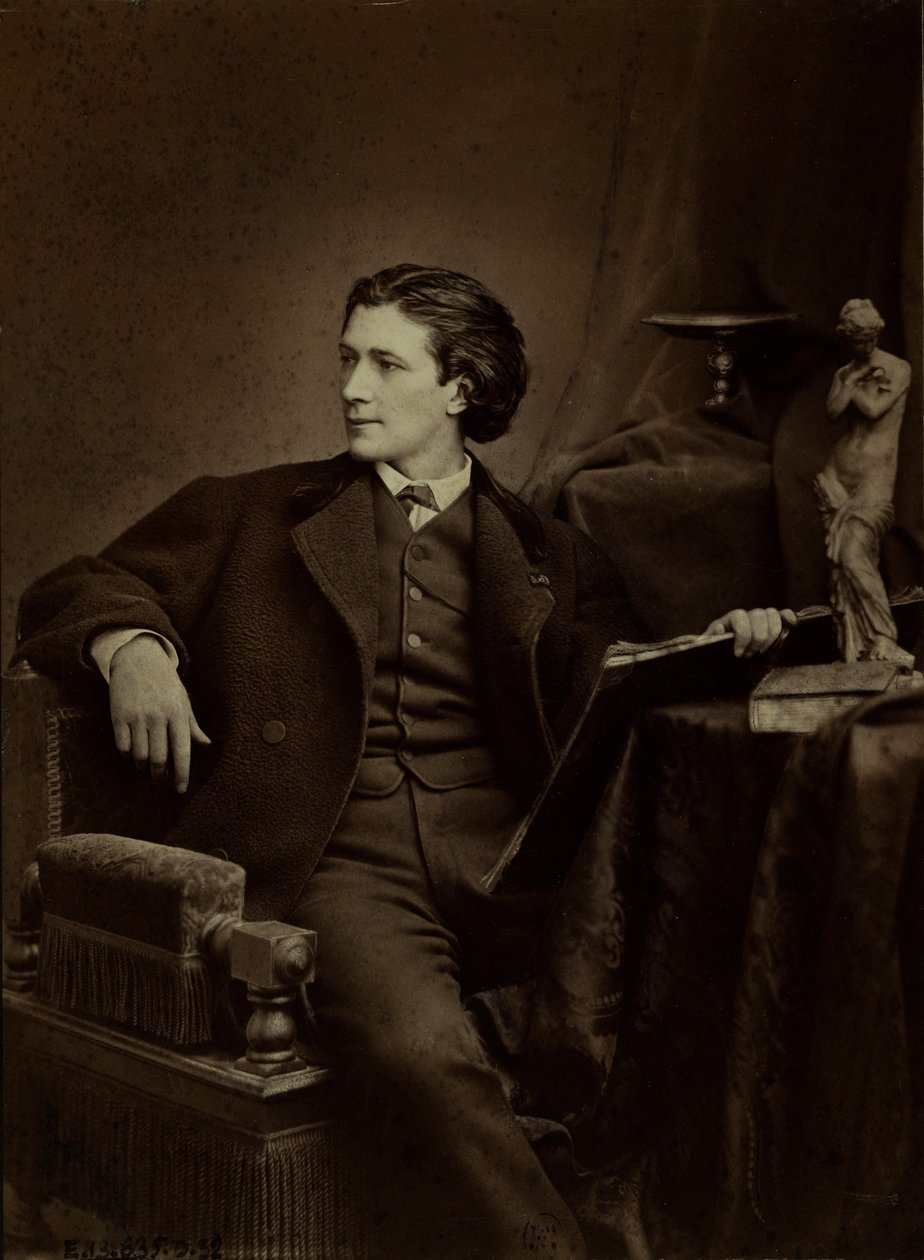 Portrett av dramatikeren Victorien Sardou 1831-1908, ca 1865. av Unbekannt