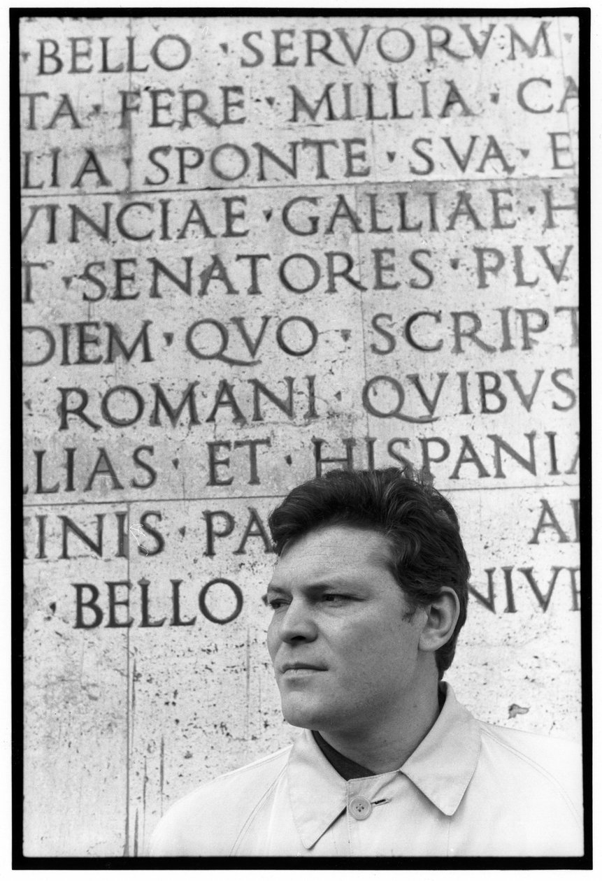 Portrett av maleren Franco Angeli. Tidlig på 1960-tallet. av Unbekannt