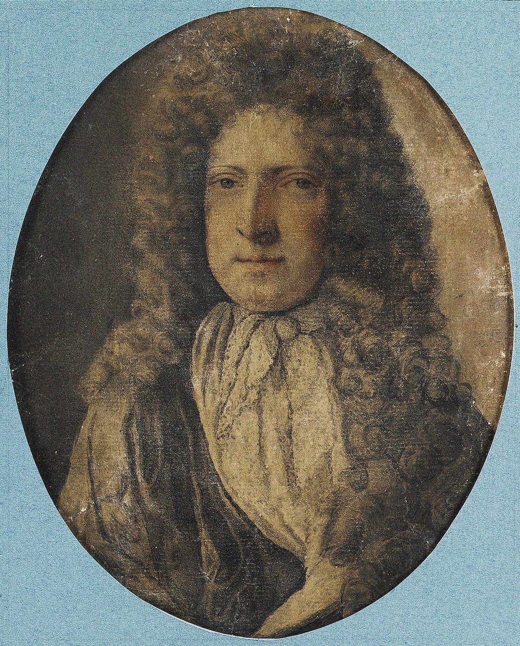 Portrett av poeten Nicholas Rowe 1674-1718, 1600-tallet. av Unbekannt