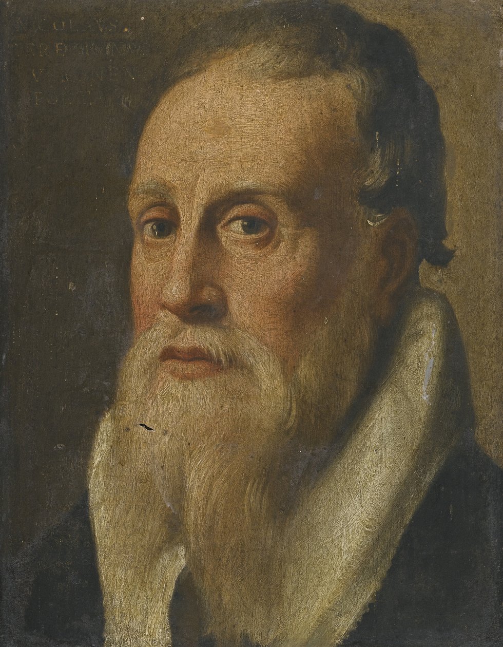 Portrett av poeten Nicolò da Verona, andre halvdel av 1500-tallet av Unbekannt