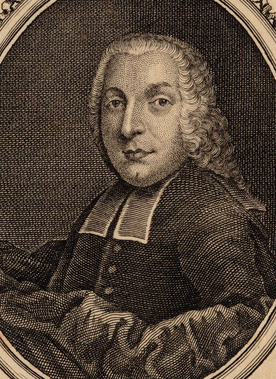 Portrett av poeten og librettisten Pietro Metastasio 1698-1782. av Unbekannt