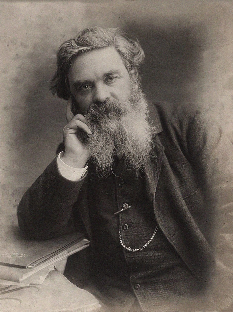 Portrett av billedhuggeren Alfred Boucher 1850-1934, ca. 1910. av Unbekannt