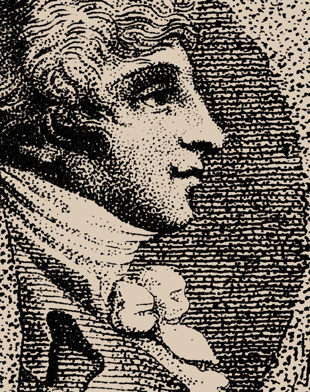 Portrett av fiolinisten og komponisten Feliks Janiewicz 1762-1848. av Unbekannt
