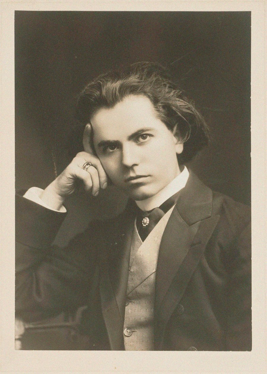 Portrett av fiolinisten og komponisten Jan Kubelik 1880-1940, 1908. av Unbekannt