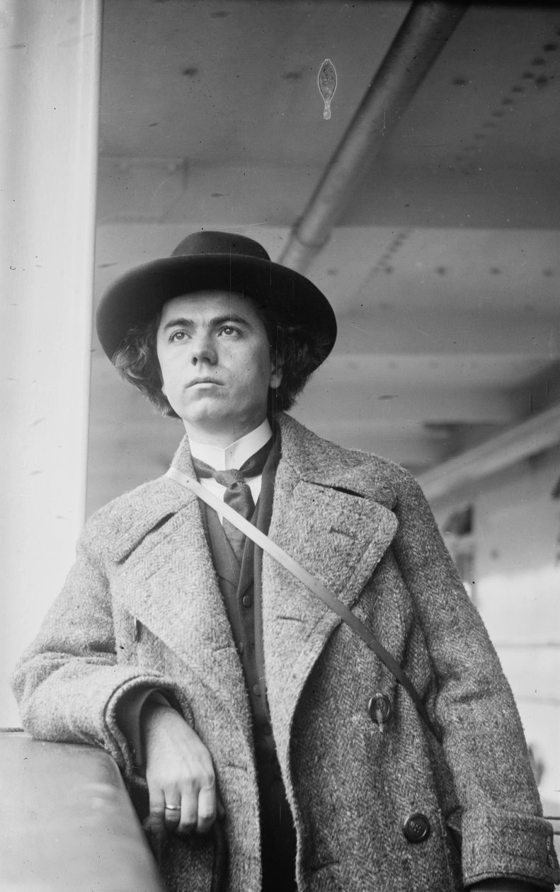 Portrett av fiolinisten og komponisten Jan Kubelik 1880-1940, ca 1910-1915. av Unbekannt