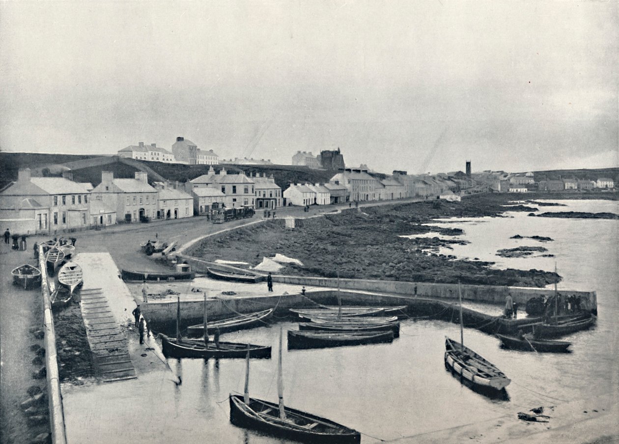 Portstewart - Havnen og byen, 1895 av Unbekannt