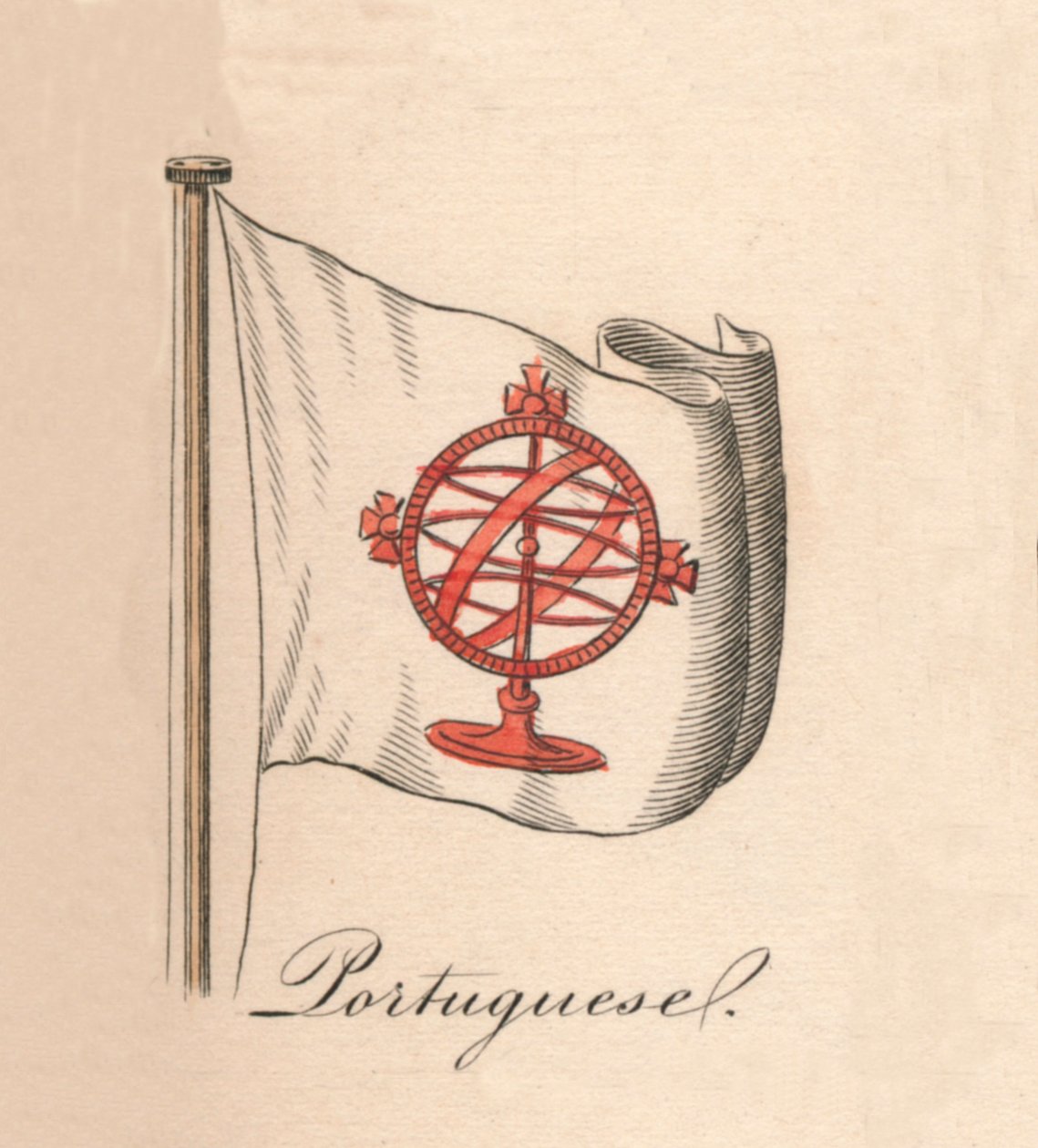Portugisisk, 1838 av Unbekannt