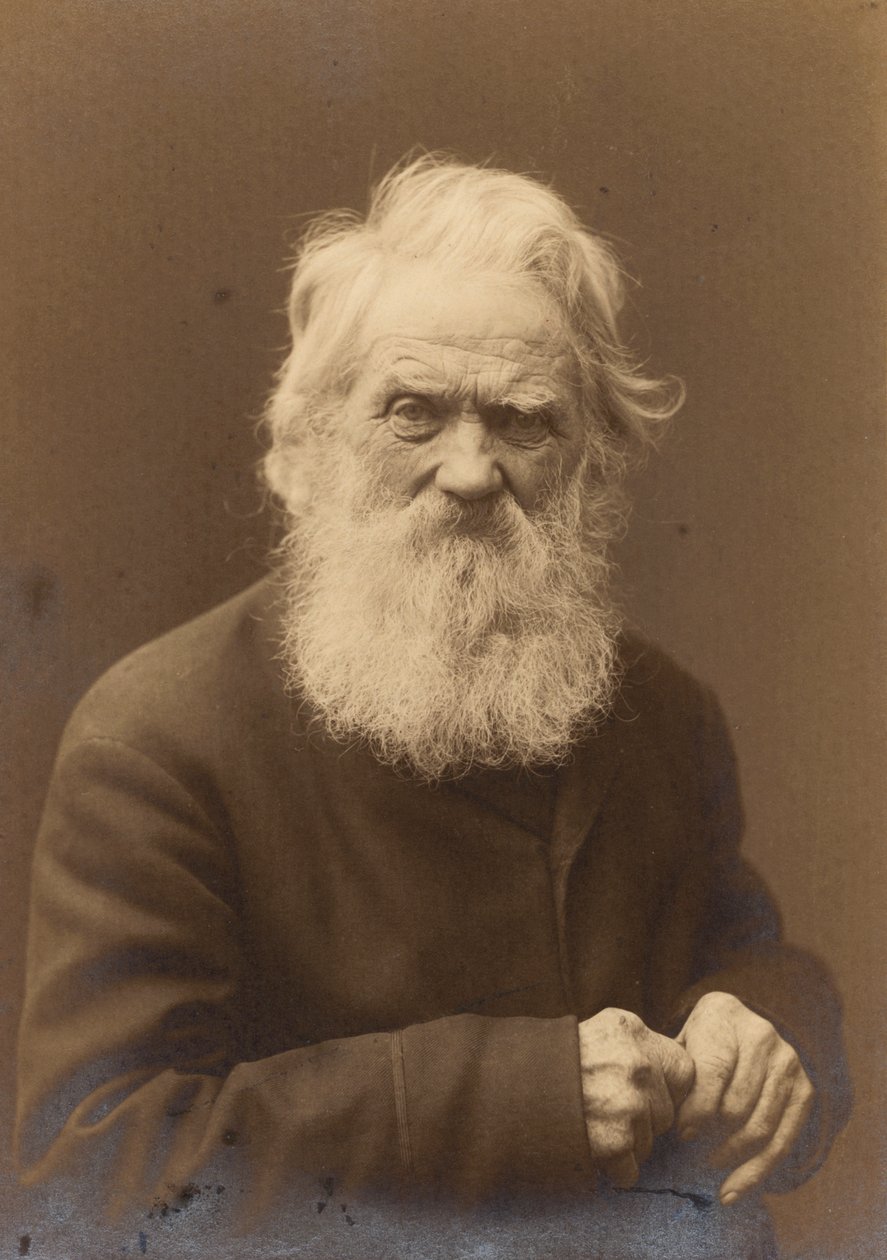 Portrett av en gammel mann, Landskrona, Sverige, 1910 av Unbekannt