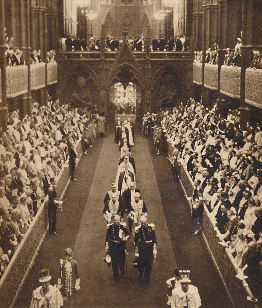 Statsministre i klosteret, 12. mai 1937 av Unbekannt