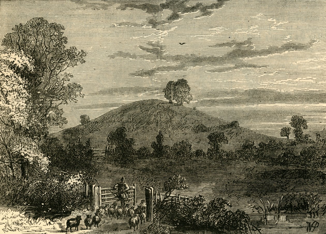 Primrose Hill i 1780, c1876. av Unbekannt