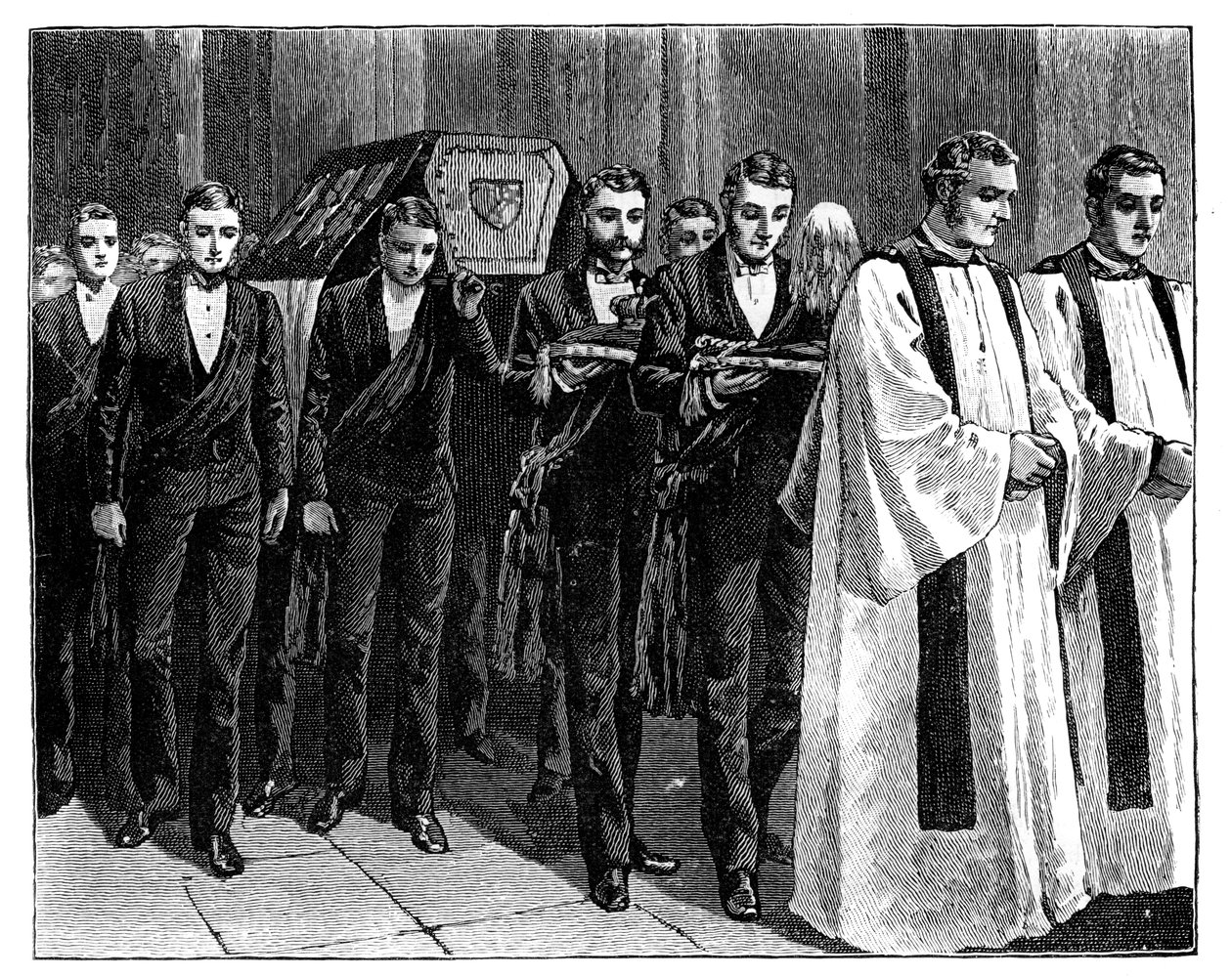 Prins Alberts begravelse, 1861 av Unbekannt