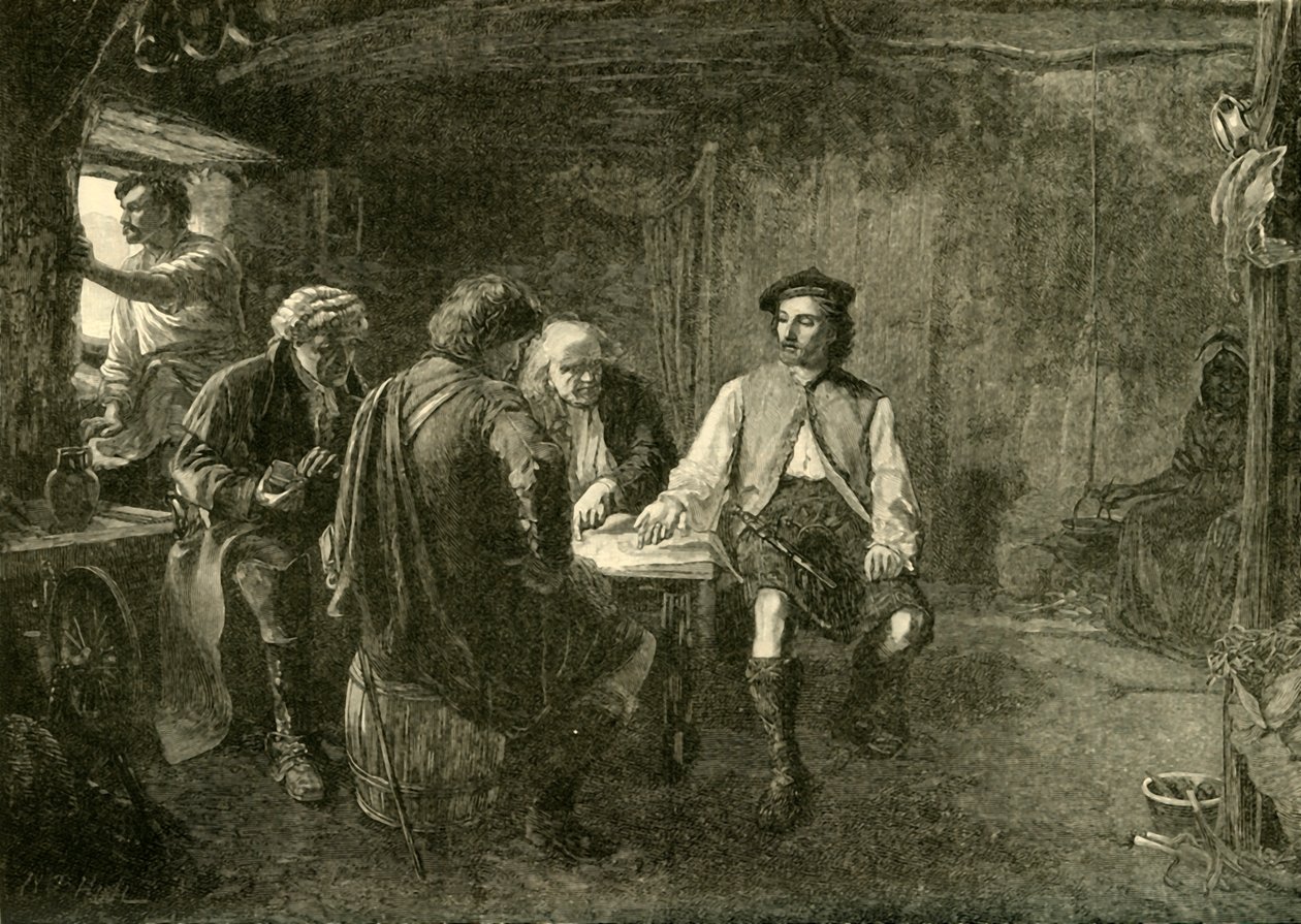 Prins Charles Edwards parlament, c1745, 1890. av Unbekannt