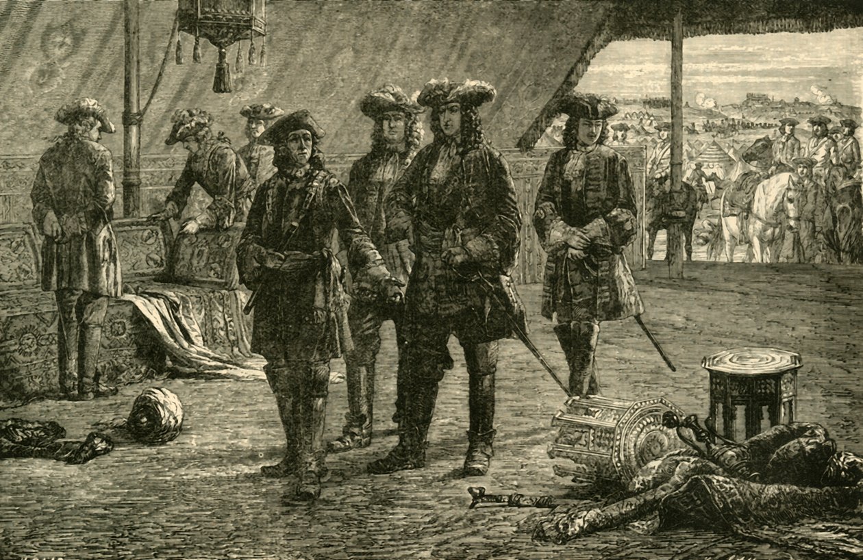 Prins Eugene etter seieren over tyrkerne i Beograd, 1717, 1890. av Unbekannt