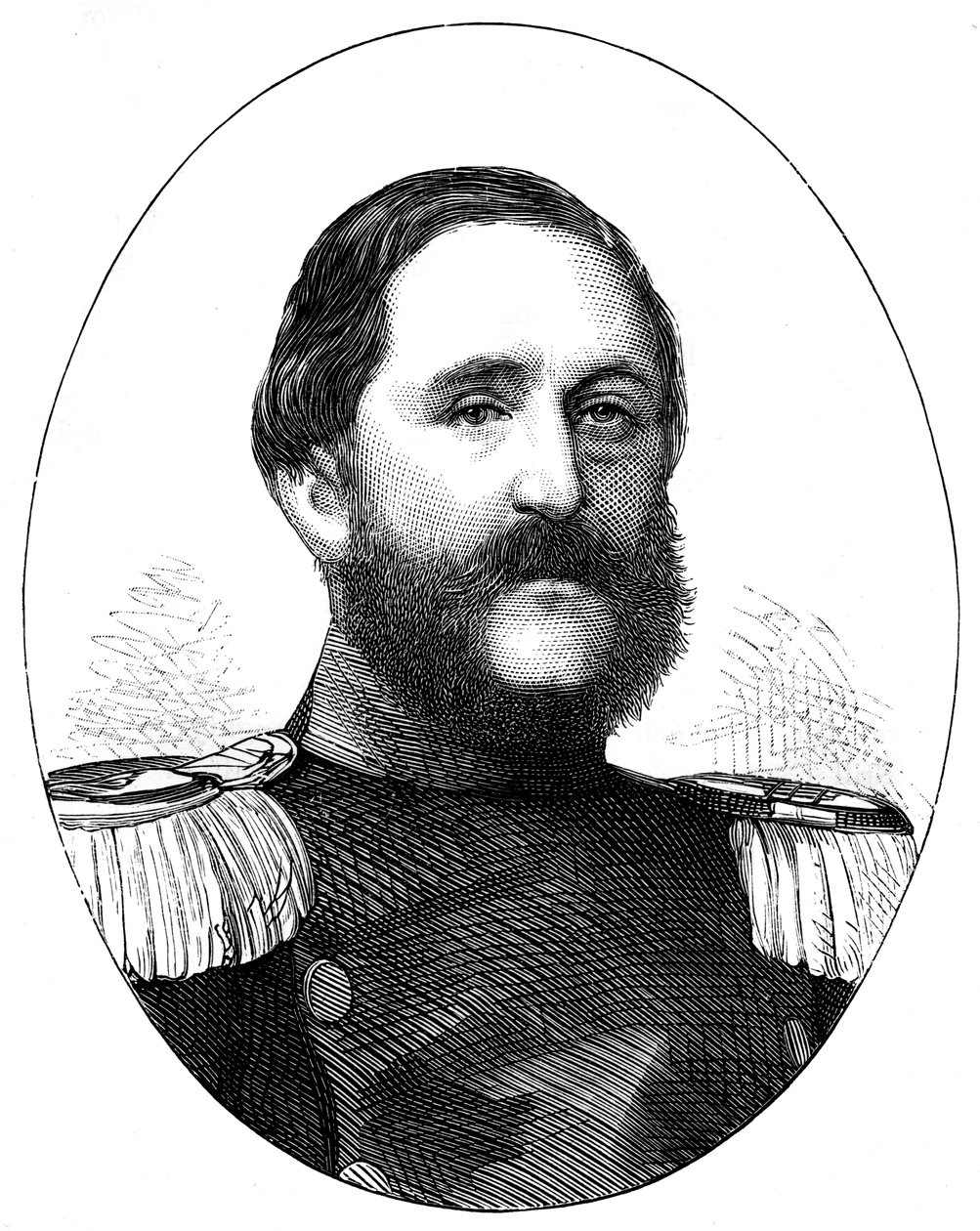 Prins Frederick Charles 1828-1885, hertug av Augustenborg, 1800-tallet av Unbekannt