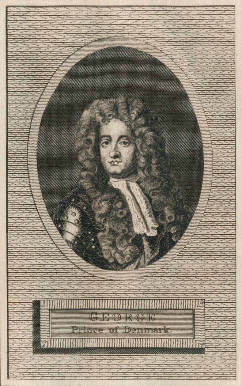 Prins George av Danmark, ektemann til dronning Anne, 1793 av Unbekannt
